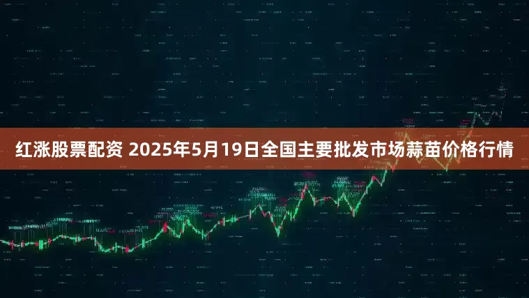 红涨股票配资 2025年5月19日全国主要批发市场蒜苗价格行情