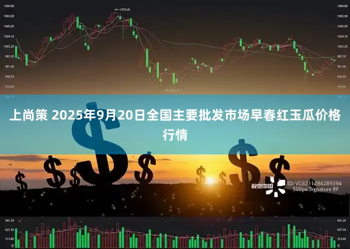 上尚策 2025年9月20日全国主要批发市场早春红玉瓜价格行情